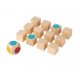 Набор деревянных кубиков для развития памяти, ТМ PLAN TOYS
