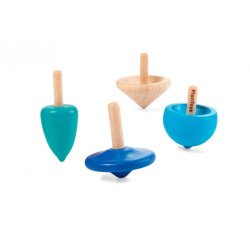 Дерев'яна іграшка Дзиґи, ТМ PLAN TOYS