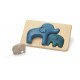 Деревянная игрушка головоломка Слон, ТМ PLAN TOYS
