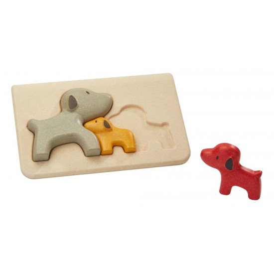 Деревянная игрушка головоломка Собака, ТМ PLAN TOYS