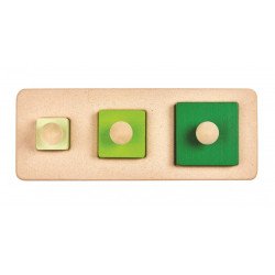 Дерев'яна іграшка головоломка Квадрат відповідності, ТМ PLAN TOYS Дерев'яна іграшка головоломка Квадрат відповідності, ТМ PLAN TOYS