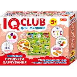Навчальні пазли Вивчаємо продукти харчування IQ-club для дітей, RANOK CREATIVE