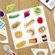 Навчальні пазли Вивчаємо продукти харчування IQ-club для дітей, RANOK CREATIVE