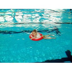 Надувний круг SWIMTRAINER червоний ( з 3 місяців до 4 років) 6-18 кг, SWIMTRAINER